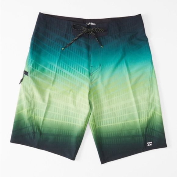 NWT Billabong Fluid Pro Swim Trunks Recycler Boardshorts 20" - Picture 1 of 13